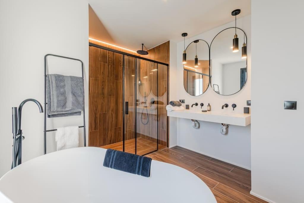 Villa Con Piscina Privada Gelves Exterior foto